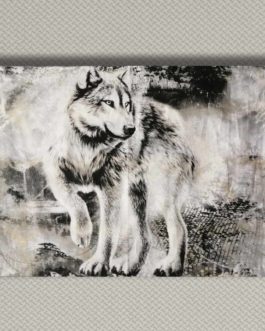 Комплект постельного белья полутороспальный «Одинокий волк»